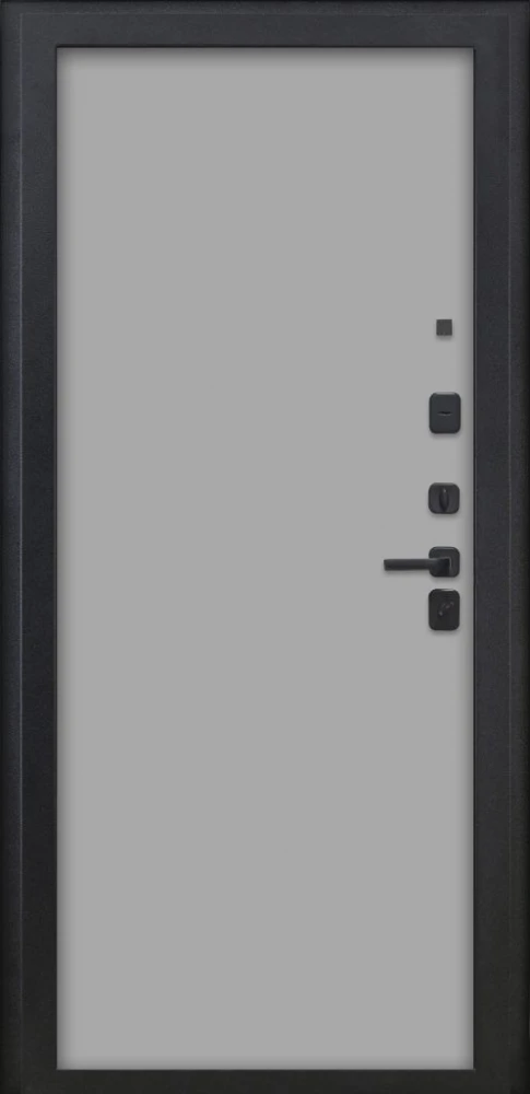 Входная дверь ДвериПРО Термо медный антик Гладкая Шарли светлый DPRO226172 внутренняя сторона